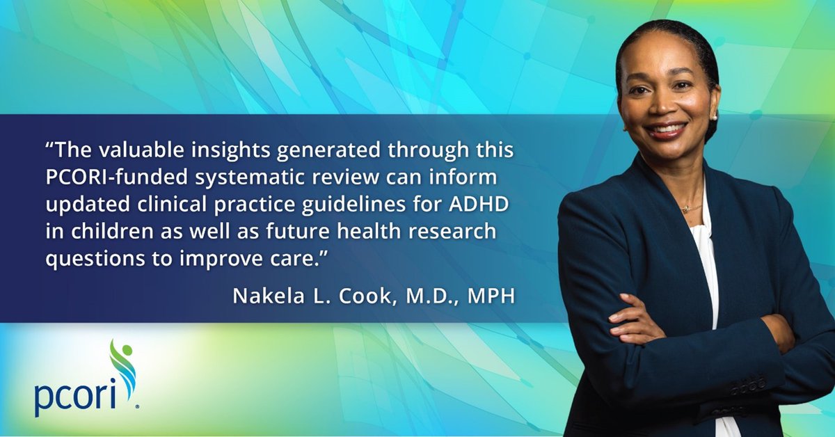 Did you know: Findings from @AHRQNews’ recently published systematic review on #ADHD, funded by PCORI, were featured in @aap_peds? Explore the articles: pcori.me/49ktSxT #Research