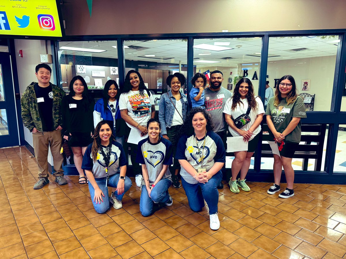 Thanks to our amazing parent volunteers for their dedication to our Back Bulldogs! We are lucky to have so many wonderful chaperones! #TheGISDEffect