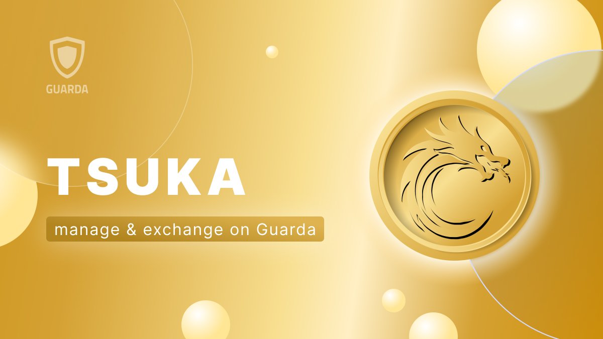 Uncover the mystique of $TSUKA with @GuardaWallet! Rooted in a Japanese legend, @Dejitaru_Tsuka isn't just a #memecoin; it's a symbol of prosperity. Manage & exchange with ease - dive into its story and let fortune guide your #crypto path 👉grd.to/ref/twi_app