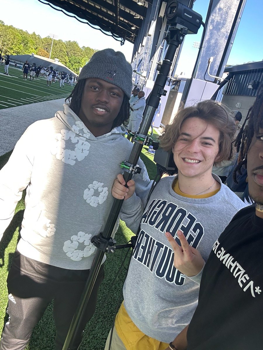 The Rocker Lee (@rockerlee229) on Twitter photo Former <a href="/LCHSTrojans/">LCHS Trojans</a> drone legend Caswell Eidson now lead filmer for <a href="/GSAthletics_FB/">Georgia Southern Football</a> with <a href="/LeeAthletics1/">LEE ATHLETICS</a> greats and future Eagle Teammates <a href="/temirez4/">Temirez Williams Jr.</a> and <a href="/DevinCollier9/">Devin D1 Collier</a> watching Spring Practice Former <a href="/LCHSTrojans/">LCHS Trojans</a> drone legend Caswell Eidson now lead filmer for <a href="/GSAthletics_FB/">Georgia Southern Football</a> with <a href="/LeeAthletics1/">LEE ATHLETICS</a> greats and future Eagle Teammates <a href="/temirez4/">Temirez Williams Jr.</a> and <a href="/DevinCollier9/">Devin D1 Collier</a> watching Spring Practice