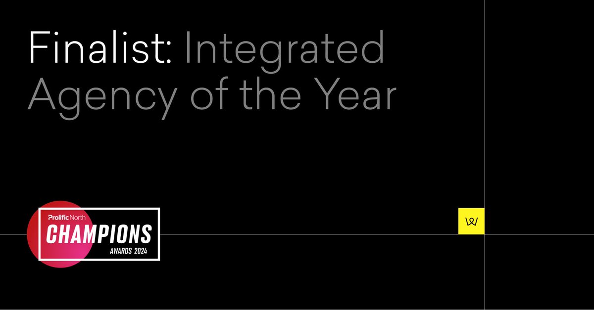 THE RESULTS ARE IN. Jaywing is a finalist for Integrated Agency of the Year at the @ProlificNorth Champion Awards🎖️ Discover the story behind the nomination👇 jaywing.com/views/news/jay… #MarketingAgency #IntegratedAgency