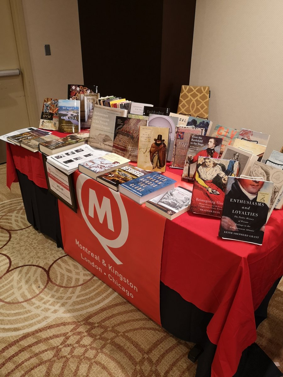 Come and visit our booth at the American Society for Eighteenth-Century Studies annual meeting #ASECS2024 from today until Saturday!