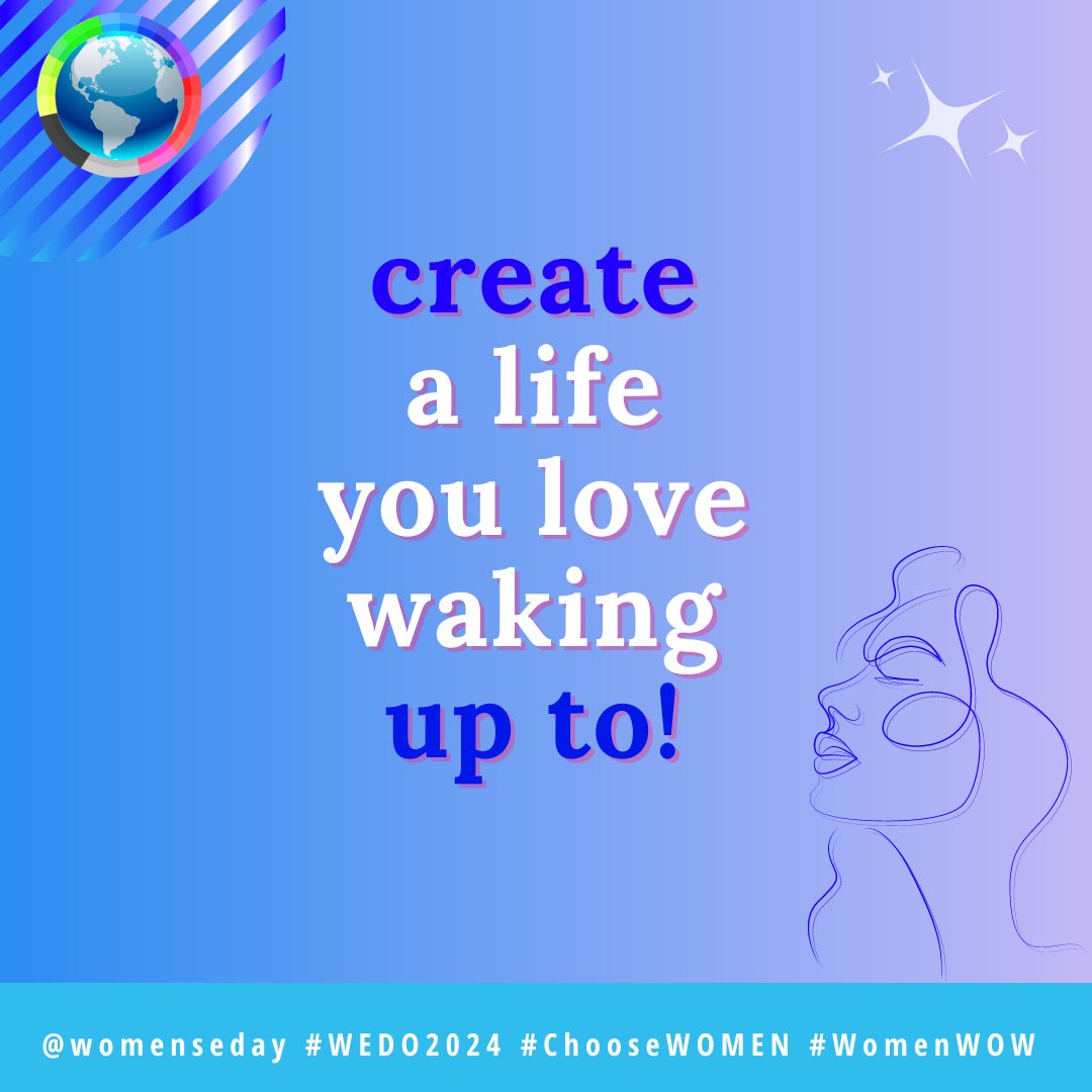 Create a life you love waking up to! Your dreams are worth it. ❤️ #LoveYourLife #DreamLife #LiveWithPassion #WEDO2024 #Choosewomen #JoinWEDO #WomenWOW