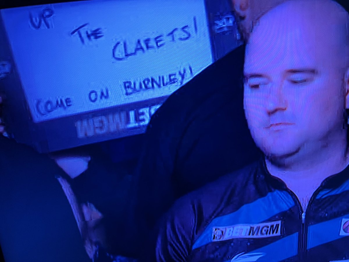 “You won’t get Burnley on the TV when you’re at the darts”

Hold my beer….

#twitterclarets #UTC