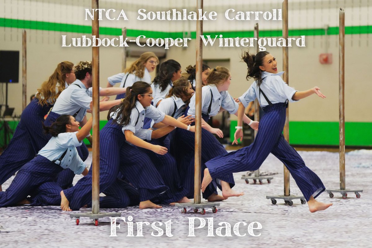 The LCHS Winterguard performed at both the NTCA Waxahachie and Southlake Carroll competitions. They earned First Place at Southlake Carroll and will be pushing on to Championships after Spring Break! Congratulations, Pirates!