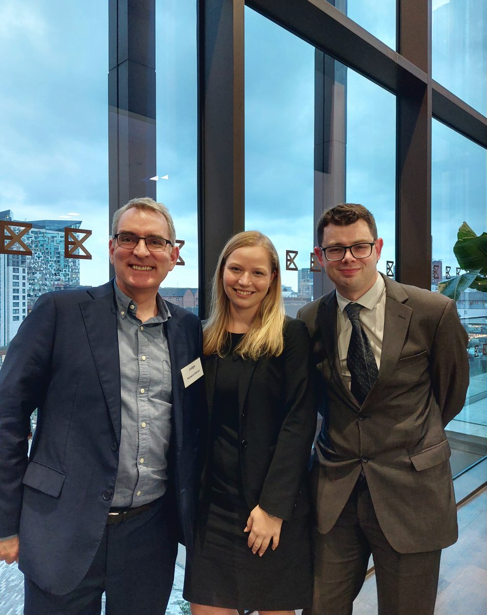 Congratulations to @SussexLaw students Carolyn Lemens & Joe Regan, who took England's top spot in the national Client Interviewing Competition! 🏆 The team will now compete in the International Client Consultation Competition in Poland this month. More: ow.ly/Hn8o50R7CH1
