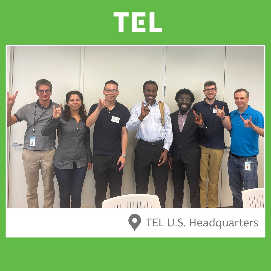 At #TEL, we are passionate about connecting with the next generation of talent! Recently members of #TeamTEL hosted a group of students from the University of Texas. During their visit, they got the opportunity to explore our Austin campus and learn about our latest research!
