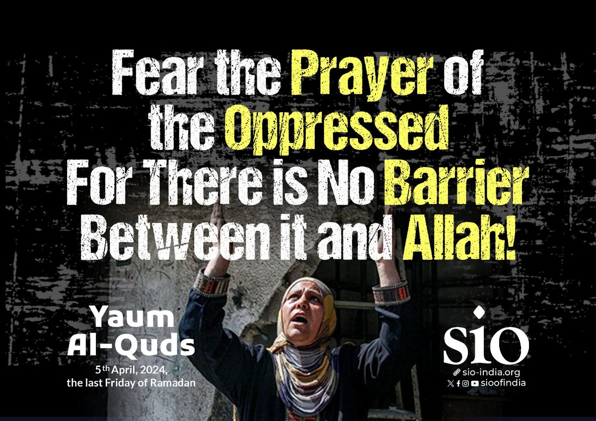 None of us are free until Palestine is free!

#YaumAlQuds #QudsDay2024 #FreePalestine