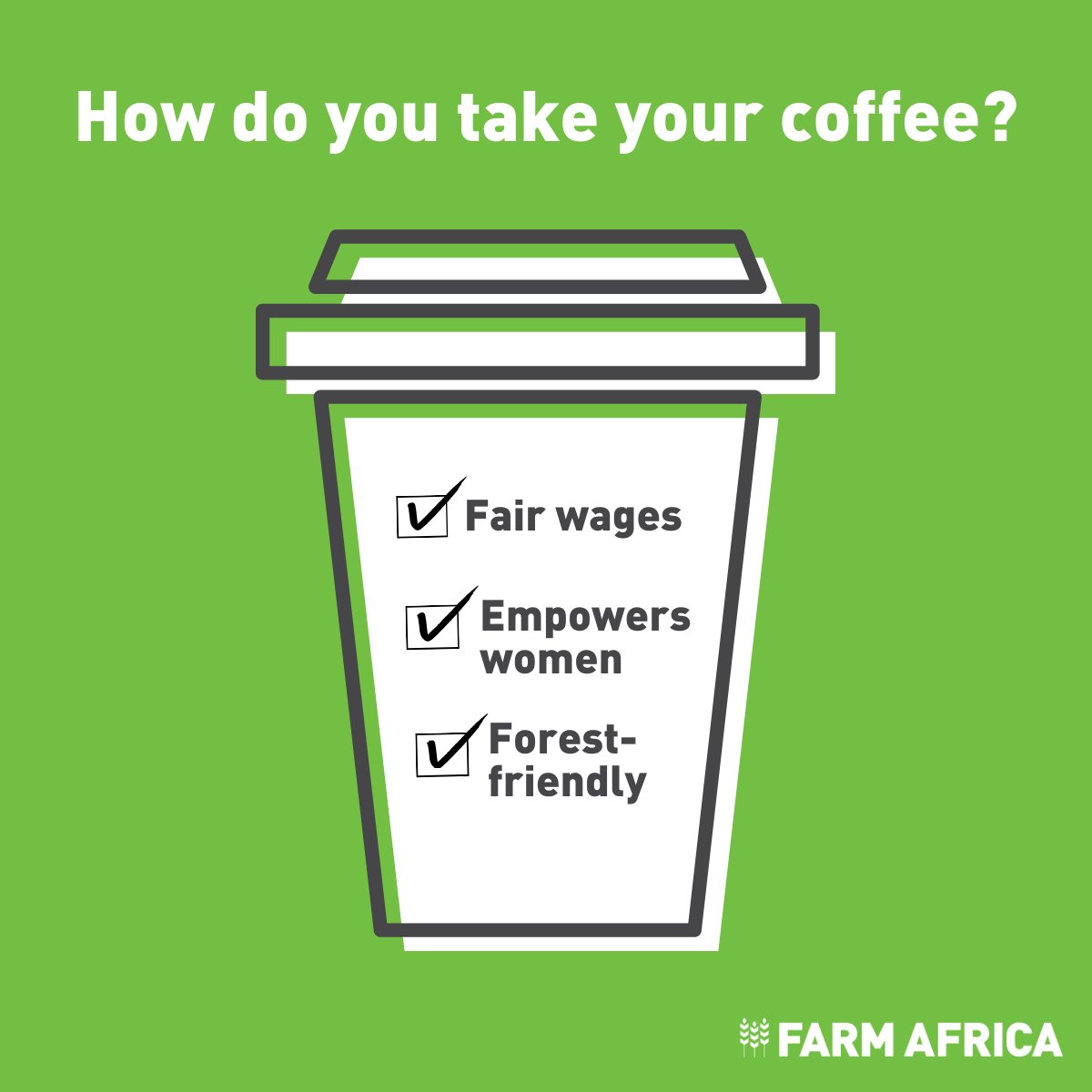 #DidYouKnow many coffee farmers in eastern Africa struggle to make ends meet? We're thrilled to be the charity partner of the @LdnCoffeeFest next week where we will ask coffee fans to join the #brewvolution and help coffee farmers grow a fairer future.☕️ farmafrica.org/brewvolution