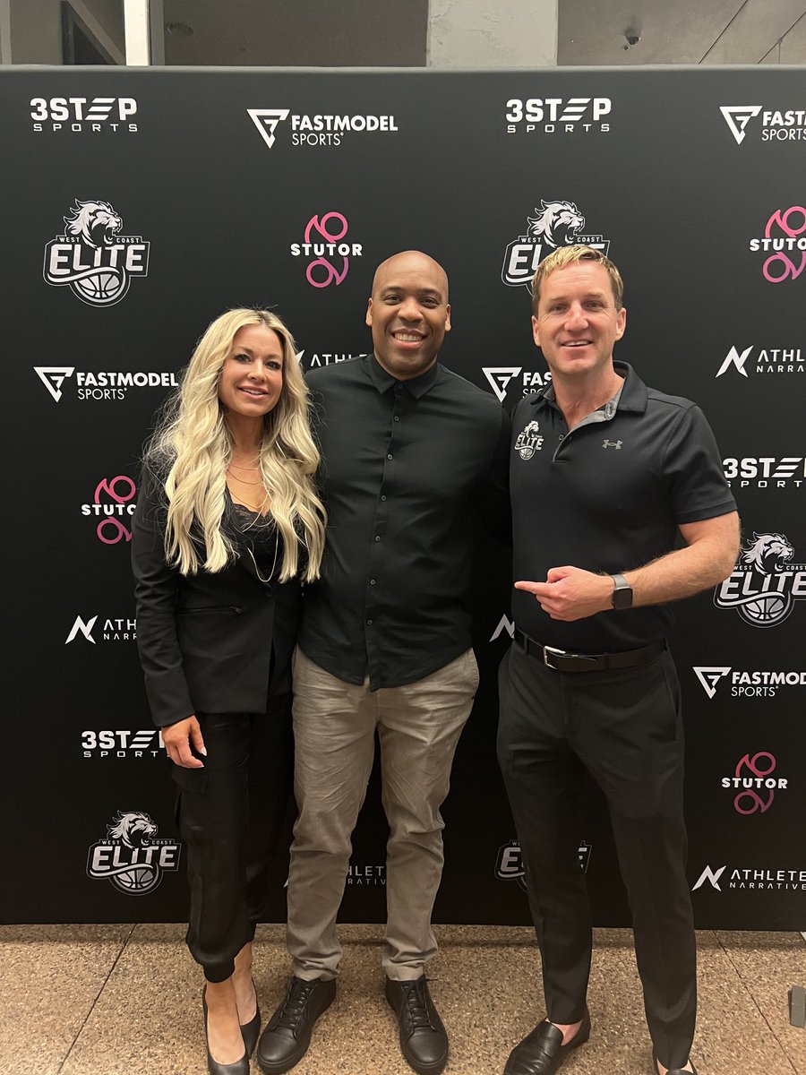Appreciate my good friend Chris Acker Long Beach State Head Coach and his amazing fiancée Stephanie for attending WCE Final 4 Experience straight from his less conference in Long Beach. Coach Acker is a superstar and will do amazing things at Long Beach State.