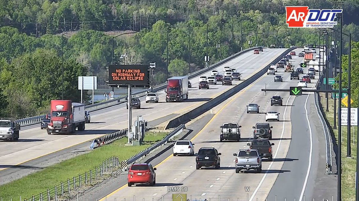 Our digital message boards are officially in Eclipse mode. 🌚🌞