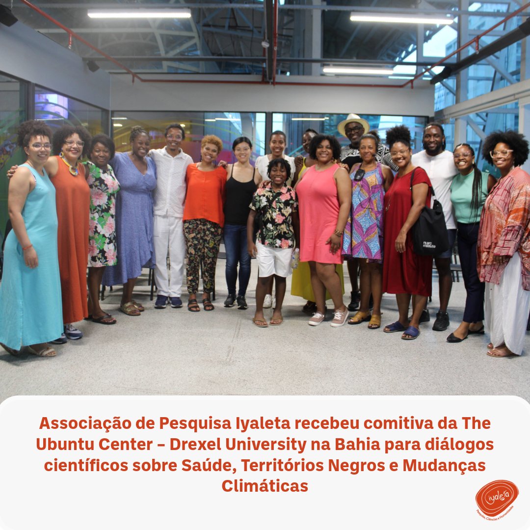 A Associação de Pesquisa Iyaleta acompanhou a comitiva de pesquisadoras, professoras e ativistas da <a href="/TheUbuntuCenter/">The Ubuntu Center</a> da <a href="/DrexelUniv/">Drexel University</a> em missão na Bahia, e promoveu encontros diaspóricos científicos. 

Leia a cobertura completa em: iyaleta.org/2024/04/04/ass…