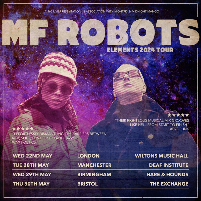 Soulful new project founded by Brand New Heavies originator Jan Kincaid and former band vocalist Dawn Joseph @musicforrobots are here next month // hdfst.uk/e98747