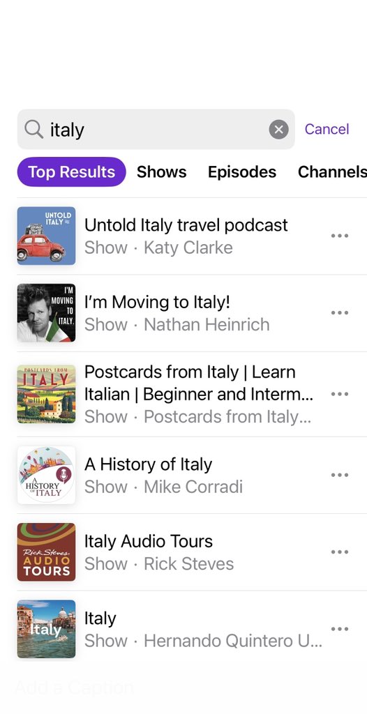 If someone had told me 25 years ago that I would share podcast real estate with my childhood hero <a href="/RickSteves/">Rick Steves</a>, I would have DIED!  I will always credit Rick Steves for sparking my love of Europe and why I now call Italy home! Thank you! <a href="/RickSteves/">Rick Steves</a> 🇮🇹
#ricksteves <a href="/allroadstoitaly/">All Roads Lead To Italy</a>