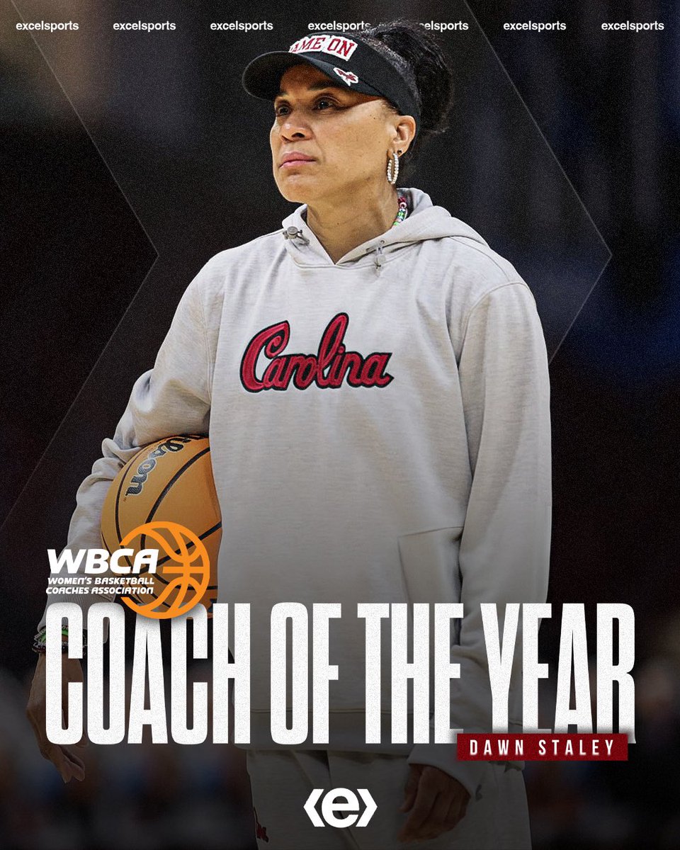 Best in the game 🙌 Congratulations to Excel Speakers client, @dawnstaley, for another Coach of the Year win! #exceling