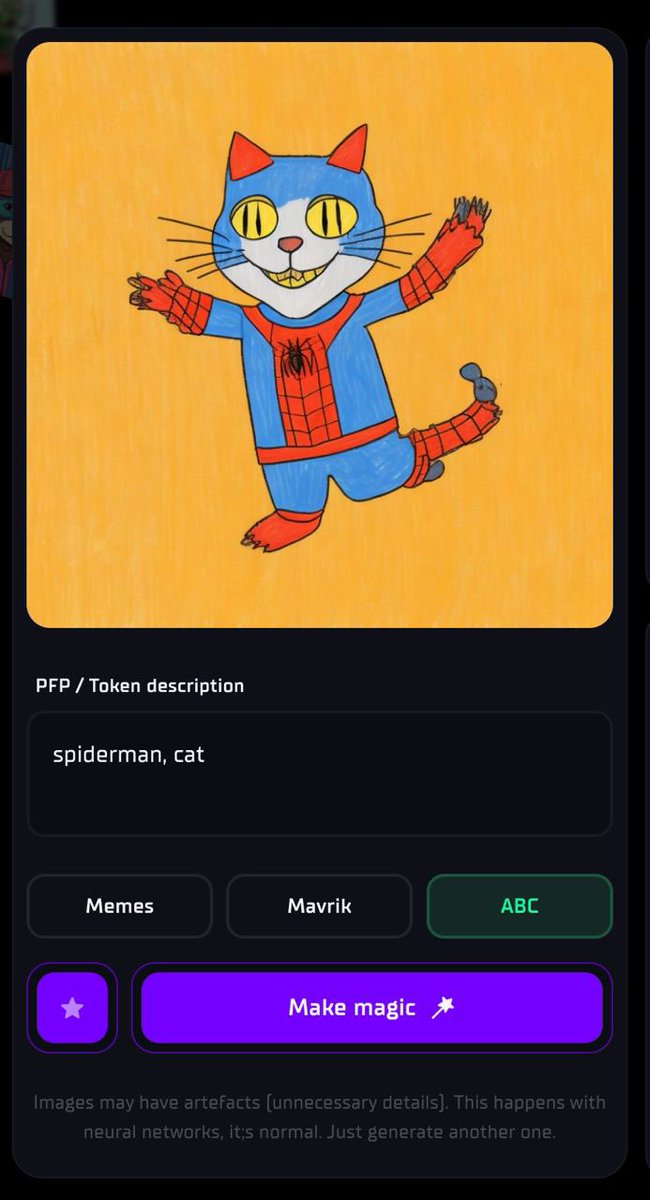 Dev cooking 🧑‍🍳 

Time to level up the meme game..

Keep GENNING