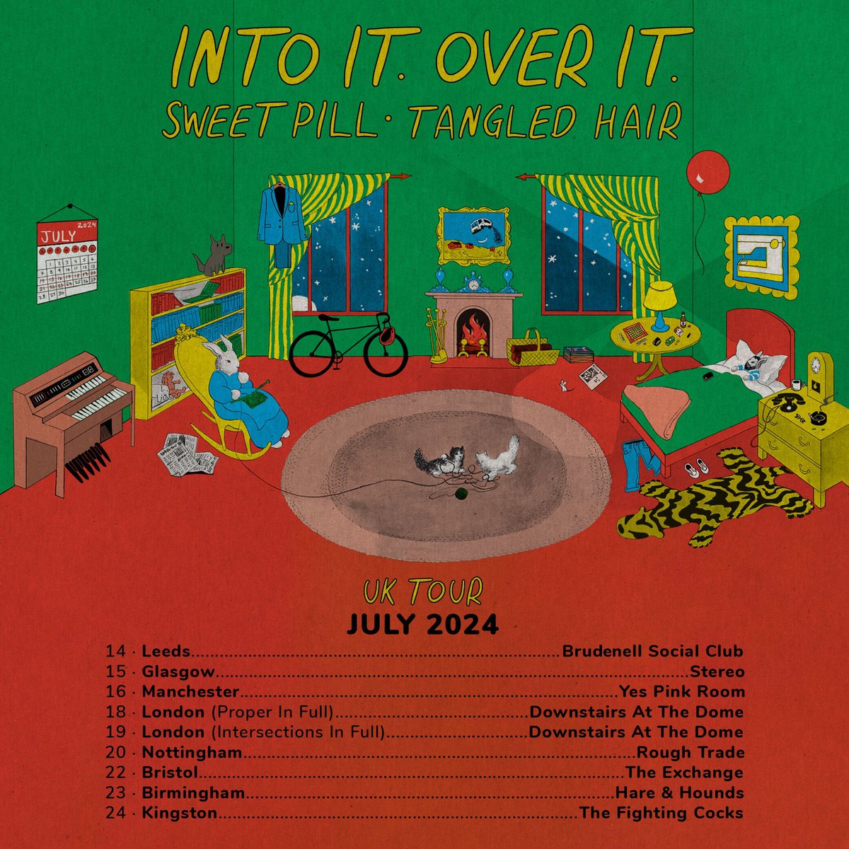 we’ve got a new @intoitoverit release today! their song “A Trip Around The Sun” is now streaming. tickets for their UK tour this July are on sale now at intoitoverit.com 🇬🇧 @asktangledhair will be joining them and @sweetpilll for these very special dates.