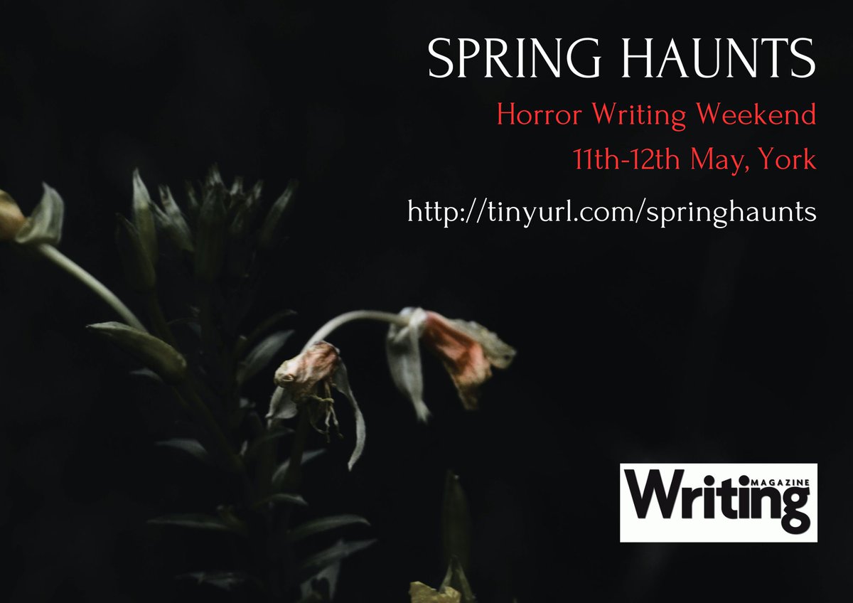 Looking for an in-person horror writing weekend this year? Then myself and @WritingMagazine have you covered with SPRING HAUNTS, featuring @RobCEdgar, @timjmajor @amandajanemason and @MarkMorris10! eventbrite.co.uk/e/spring-haunt… #York #YORKSHIRE