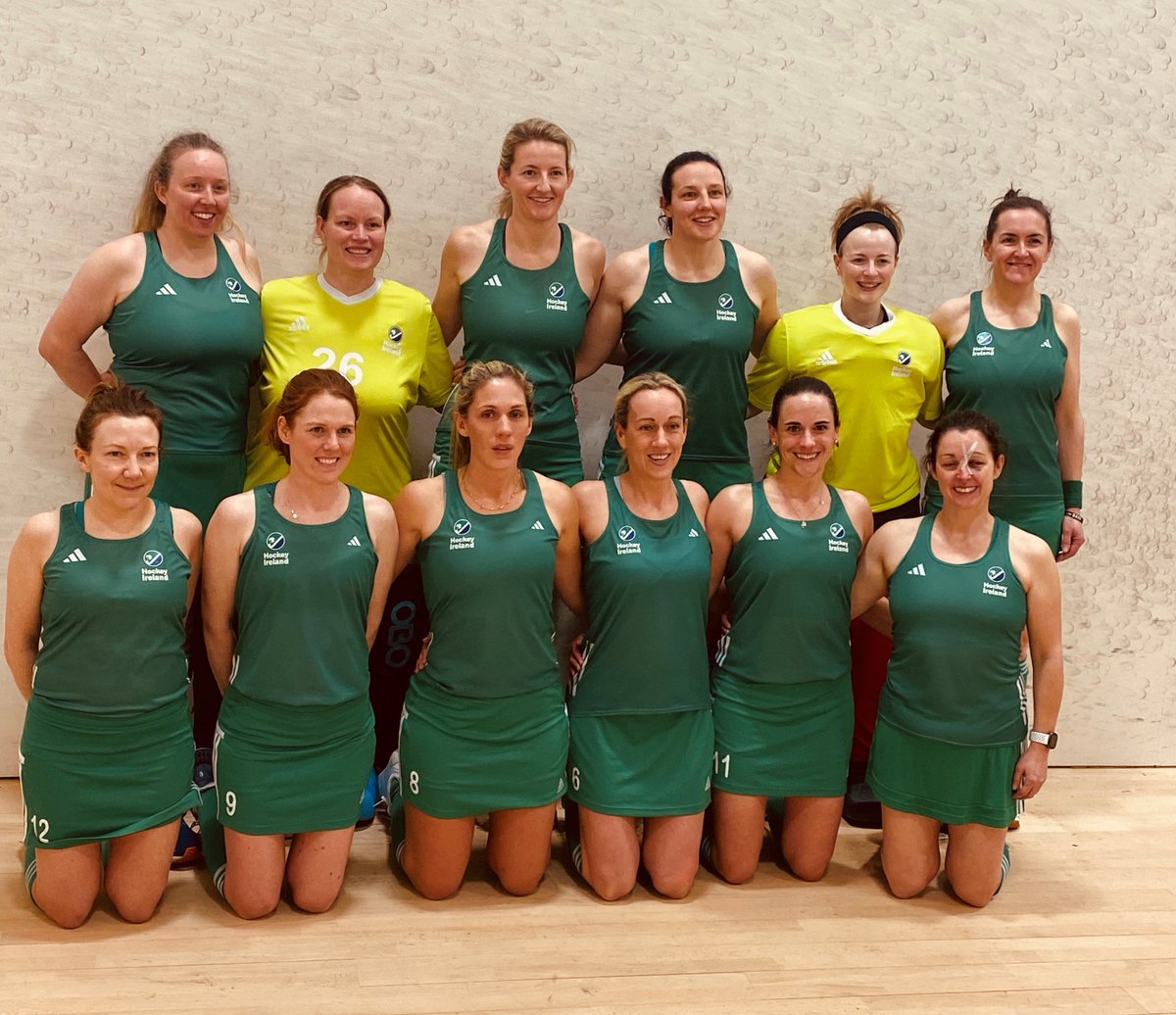 INDOOR WORLD CUP MASTERS LOOK-BACK - NOTTINGHAM MARCH 28-APRIL 1 Ireland entered three squads into The Masters Indoor World Cup last Easter weekend: Men's Over 40's, Women's Over 45's and Over 35's.  👉 For a detailed weekend match by match report go to hockey.ie