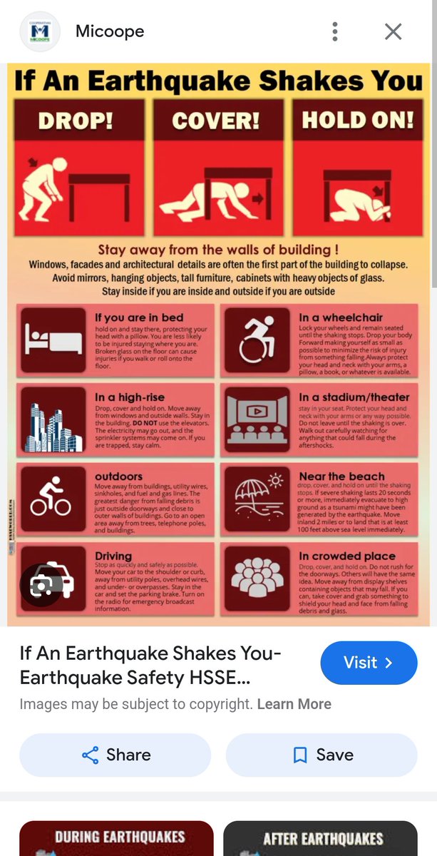 I think there was an #earthquake in #Newjersey!
I never felt that before in my life. How scary.
Follow the news.
Be careful. Be prepared. Get under a table and hold on.
Stay awake from windows.

#earthquakesafetytips
#news