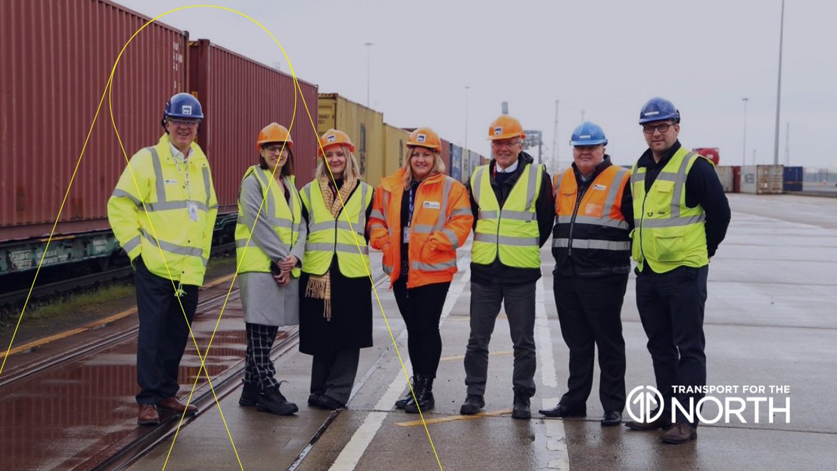 Katie Day (Strategy Director and Deputy Chief Executive) and Owen Wilson (Head of Major Roads) visited @Teesport on an action-packed tour with the dedicated @PDPorts team 🏗️ You can find out more in the insights piece here 👇 transportforthenorth.com/blogs/freight-… #TeesValley #Teesside