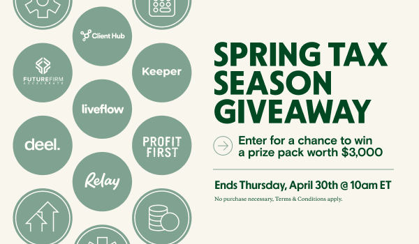 Feeling the tax season crunch? 😬 We have just the thing to help you hit those deadlines and unwind: our Spring Tax Season Giveaway! 🤩 This prize pack worth over $3,000 has everything you need for some post-tax relaxation. 🏖️🍹 Enter by April 30 ➡️ ow.ly/Hmnf50R9jNK
