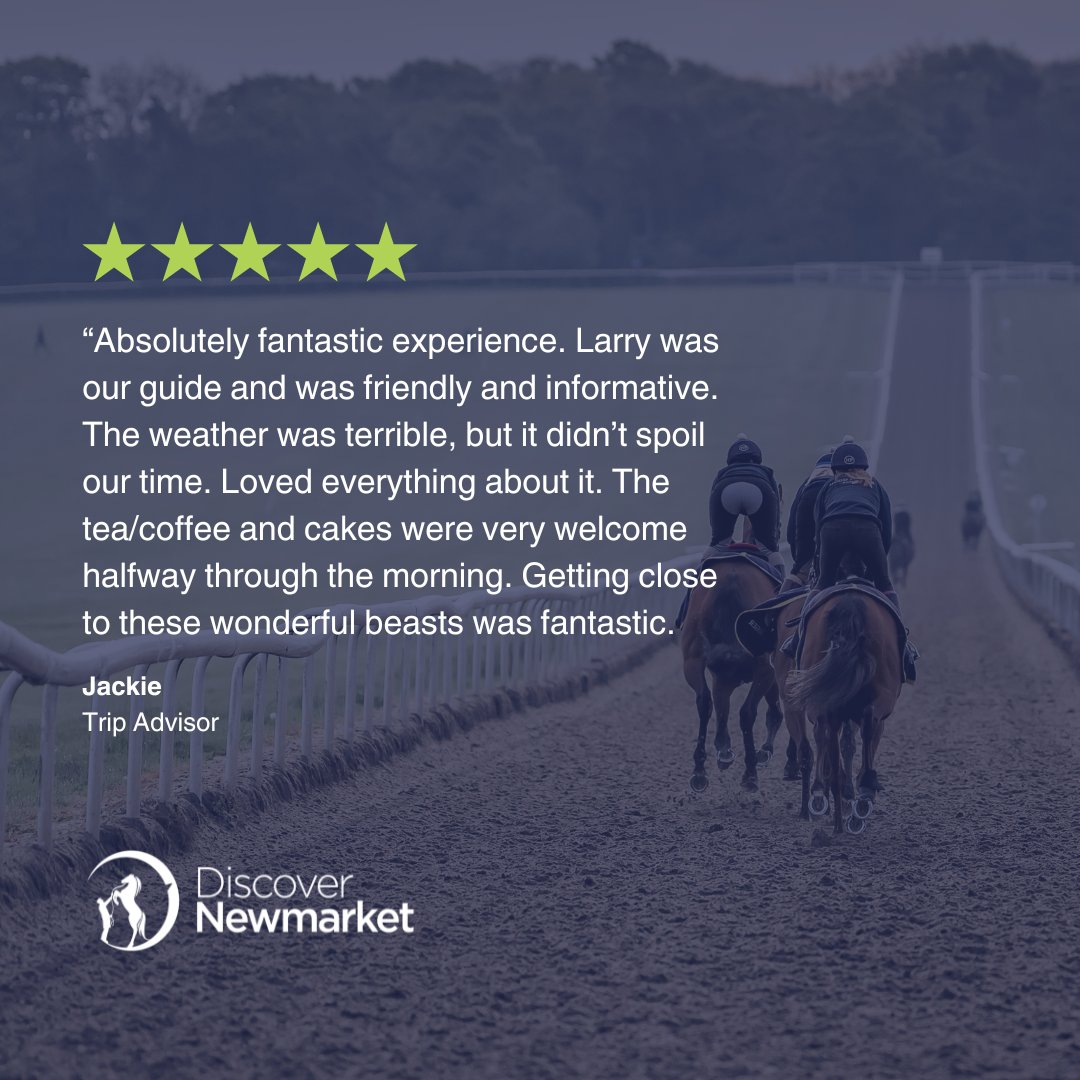 The Great British weather hasn't been kind to us recently, but that hasn't stop us! We're hoping April will bring us some warmer AND drier weather 🤞Have you booked a tour with us yet? Why not take a look at what we have on offer currently > booking.discovernewmarket.co.uk