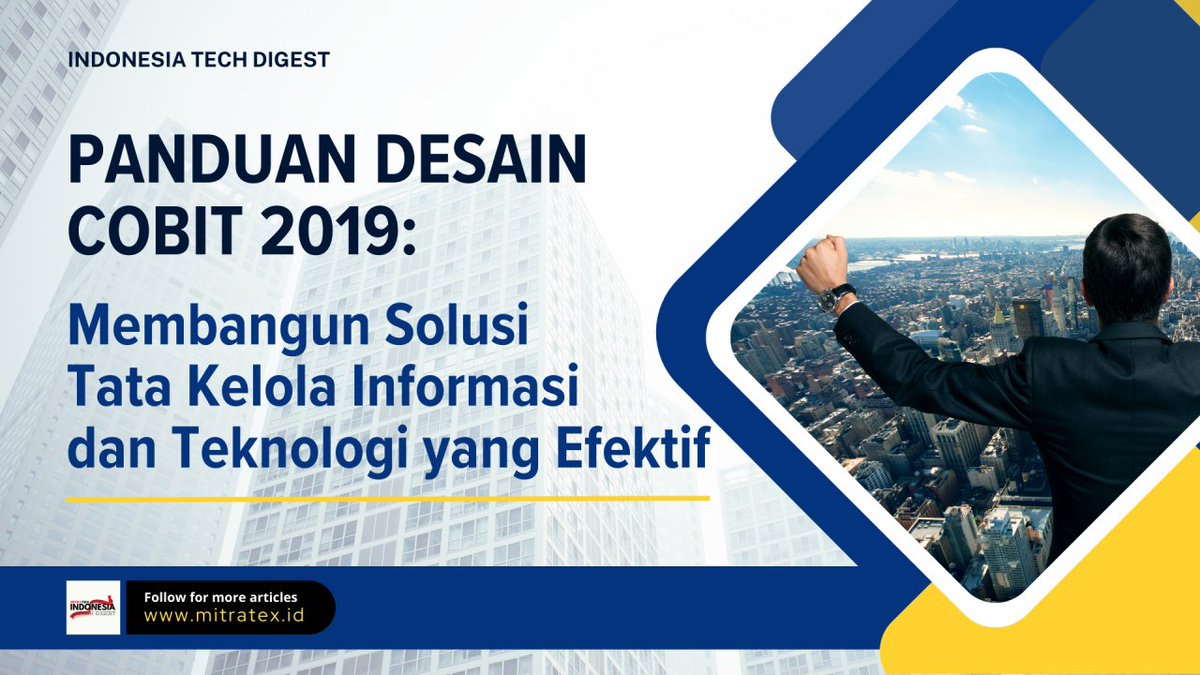 mitratexID's tweet image. 𝐏𝐚𝐧𝐝𝐮𝐚𝐧 𝐃𝐞𝐬𝐚𝐢𝐧 𝐂𝐎𝐁𝐈𝐓 𝟐𝟎𝟏𝟗: 𝐌𝐞𝐦𝐛𝐚𝐧𝐠𝐮𝐧 𝐒𝐨𝐥𝐮𝐬𝐢 𝐓𝐚𝐭𝐚 𝐊𝐞𝐥𝐨𝐥𝐚 𝐈𝐧𝐟𝐨𝐫𝐦𝐚𝐬𝐢 𝐝𝐚𝐧 𝐓𝐞𝐤𝐧𝐨𝐥𝐨𝐠𝐢 𝐲𝐚𝐧𝐠 𝐄𝐟𝐞𝐤𝐭𝐢𝐟

linkedin.com/posts/pt-mitra…

#DigitalTransformation #ESTIM #ESTIMSoftware #ESTIMITSM #COBIT #ITMaturity