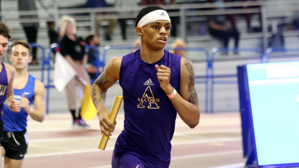 CashWi1liams's tweet photo. #AGTG Extremely blessed to receive an offer from the Alcorn State University! 
💜💛@AlcornXCnTrack @RecruitLouisian https://t.co/iaUb3LZNOL
