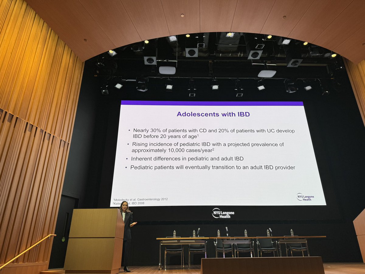 Outstanding talk @HolmerMd on transitioning from peds —> adult care in #IBD —Education is 🔑 @DavidHudesmanMD @shannonchangmd @SimonHongMD @DrJordanAxelrad @SophieBalzoraMD @bradmorganstern @nyugrossman