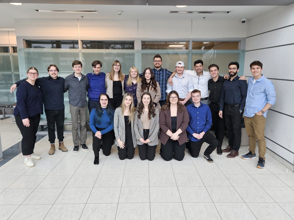 Process Engineering Class of 2024- celebrate after their Term 8 Capstone Presentations!-  A wonderful job done by all!!!