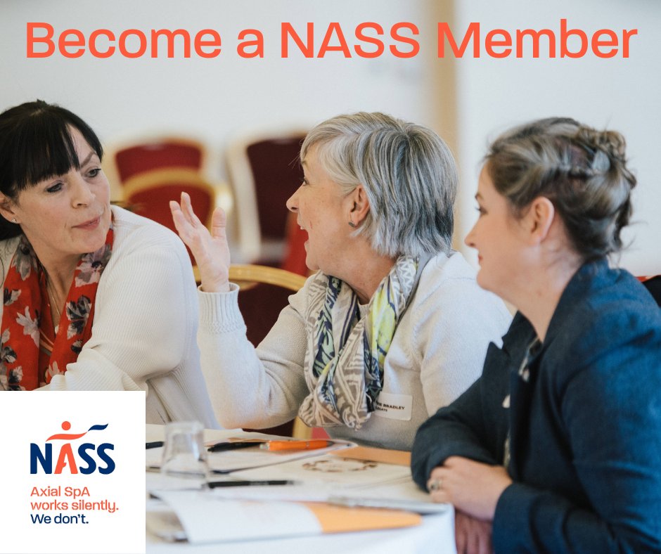 Did you know that #NASS is a membership organisation? Join our community of 4000+ members and support our work! Get involved and become one of the incredible faces of NASS: nass.co.uk/get-involved/b… #AxialSpondyloarthritis #AnkylosingSpondylitis #AxialSpA #AS #membership