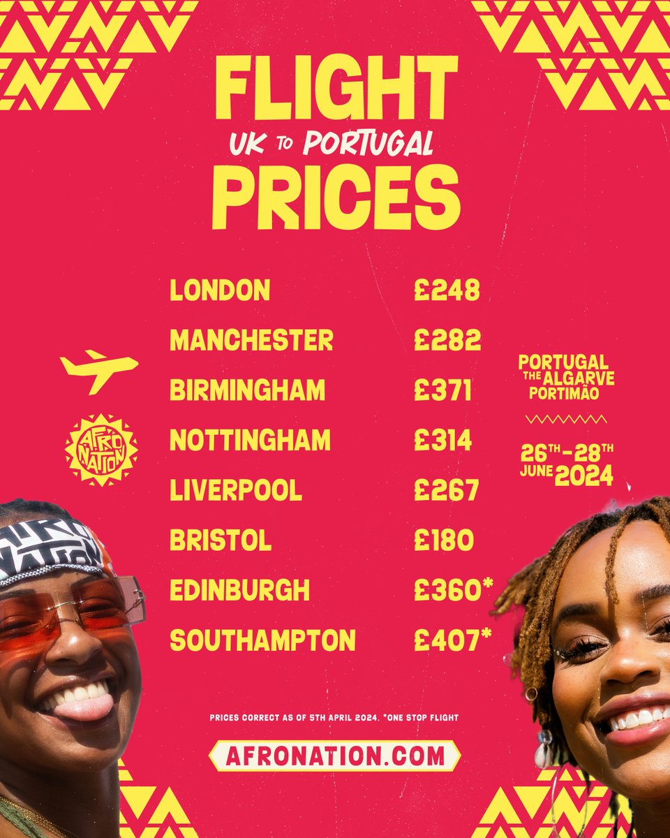 Current flight prices to Portugal 🛩️ 🇵🇹 #ANP2024 is calling! 🔊 Secure your ticket now via the link in bio 📲