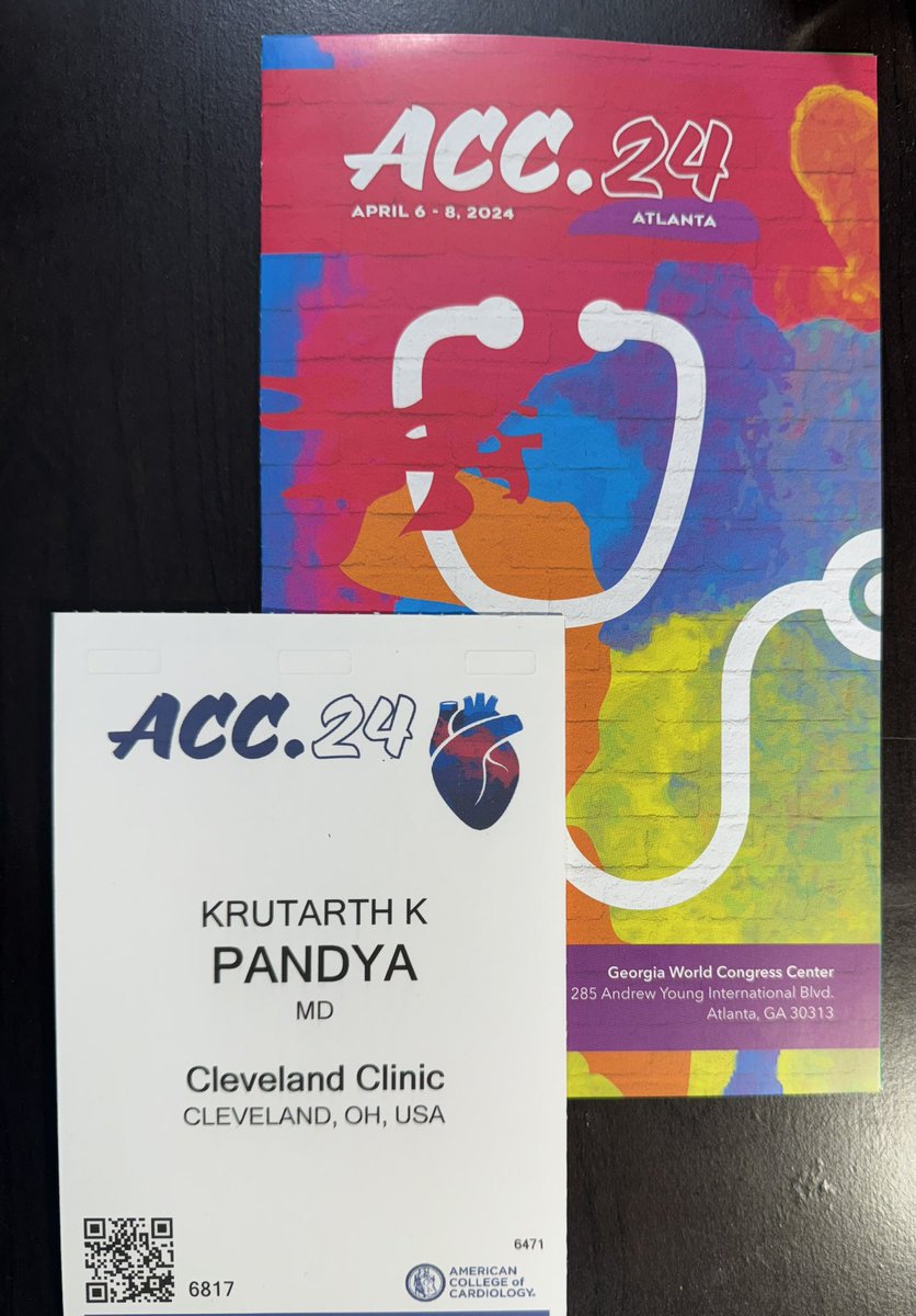 Excited to meet/connect with friends, colleagues and leaders #CardioPeeps❤️. Even more excited to officially cover #CriticalCareCardiology at #ACC24 as #SoMeAmbassador. Atlanta here we come……..🎯 @ACCinTouch #CardioTwitter #CardioEd #CICU #Shock