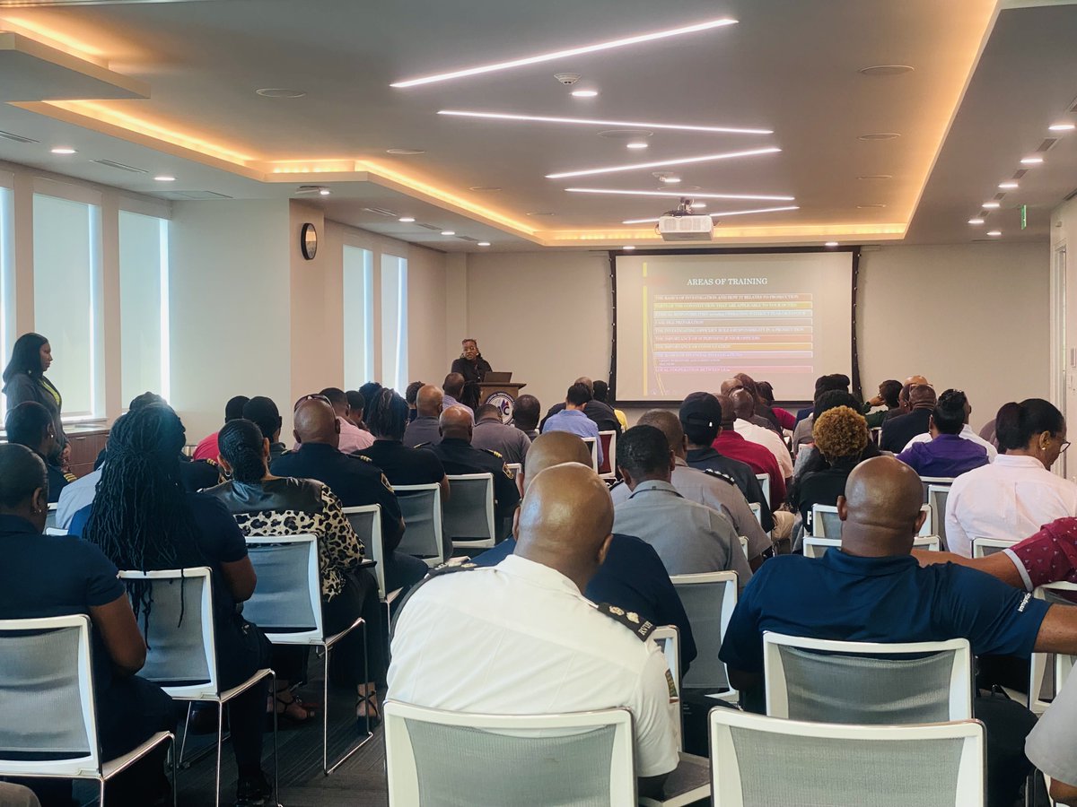 This morning we welcome the Office of the Director of Public Prosecutions to the #BVIIAC for their Senior Law Enforcement Training. This prestigious program brings together top law enforcement officials from across the territory to tackle complex legal challenges.

 #RoomBookings