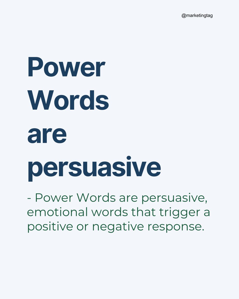 SagarPR1's tweet image. Use Power Words sparingly to enhance your message without overwhelming your audience.
.
.
.
 #copywriting #salescopywriting #copywriter #freelancecopywriter #marketing #seo #marketingtips #digitalmarketing #advertising #freelancing #onlinemarketing