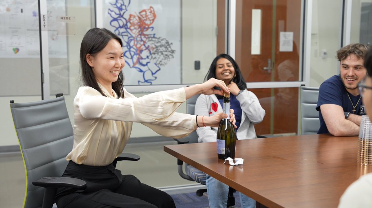 BrunerLab's tweet image. Congratulations to You Hu for successfully defending her dissertation on the molecular basis of novel enzymes in biosynthetic pathways with application to synthetic biology! Keep doing great things wherever you go!