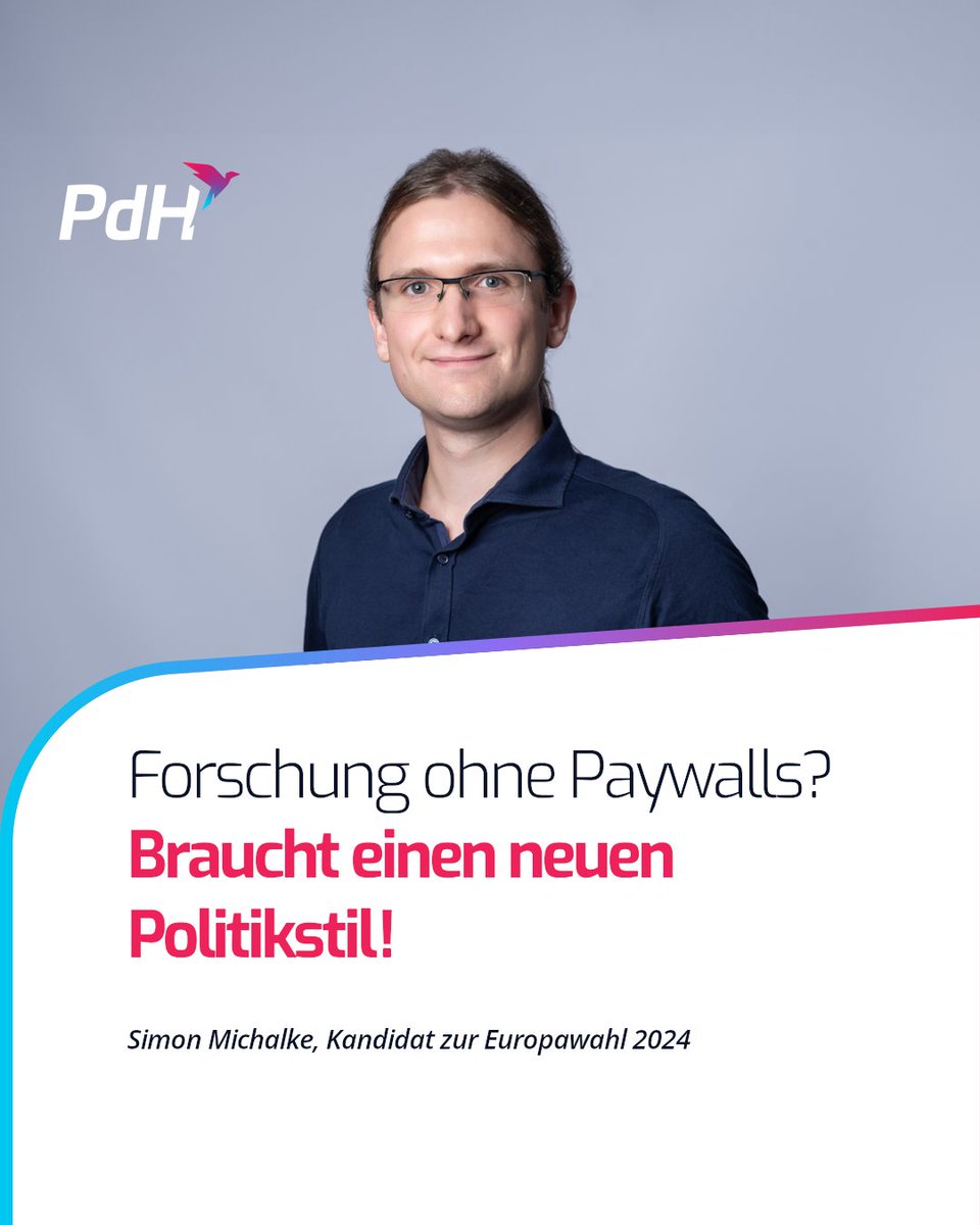 pdh_eu's tweet photo. Open-Source-Lösungen - dafür setzt sich unser EU-Kandidat Simon Michalke @ClundXIII ein.

Die digitale Zukunft benötigt Open-Source-Software. So schaffen wir Vertrauen, erhöhen Transparenz und vermeiden Abhängigkeiten.

Europa braucht einen neuen Politikstil.

#NeuerPolitikstil https://t.co/2jxjaD2sTf