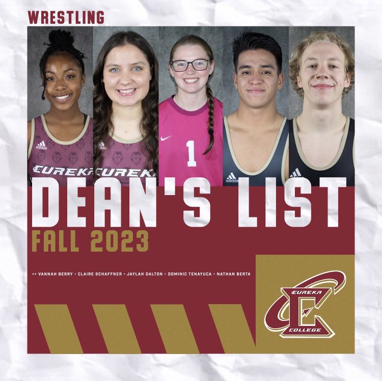 D3 is a comprehensive learning experience that develops successful leaders and professionals. To celebrate D3 Week, we're looking back and recognizing our 5 Dean's List honorees from the fall. Great work wrestlers!