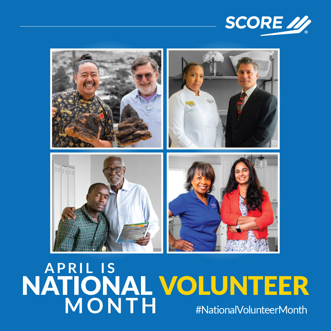Because of the work of our volunteers, SCORE helped launch 31,000+ businesses in 2023.

As we celebrate these amazing volunteers for #NationalVolunteerMonth, it is also an ideal time to think about how you can give back. If you’d like to become a mentor, we’d love to have you.