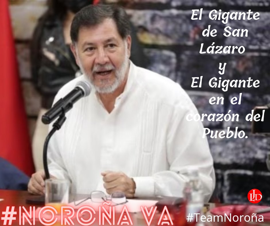 Que no se pierda la bonita costumbre de decir #NoroñaEsPueblo #NoroñaVaAlSenado