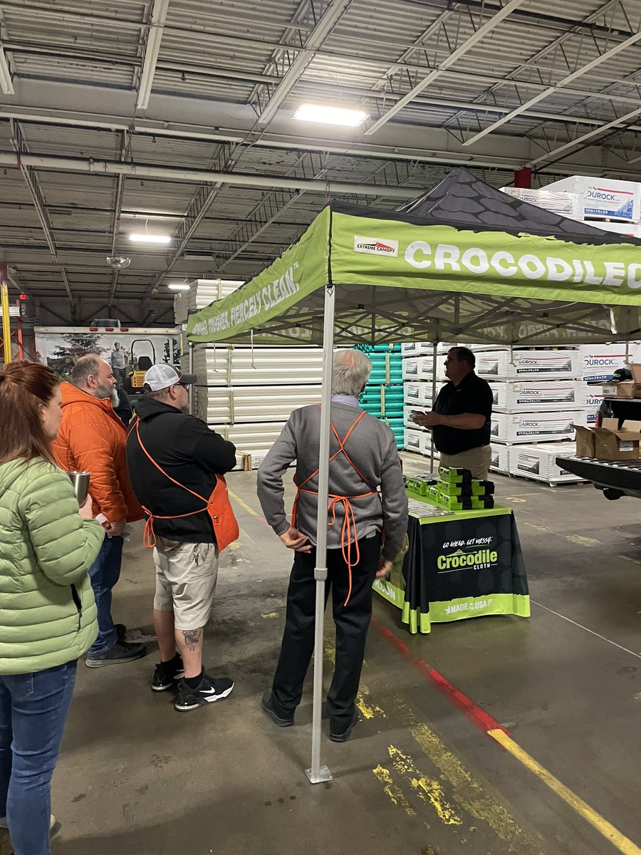Spring is coming and we're getting ready at the Spring Roadshow! Thank you to everyone who put in the work to set up a great day of learning and the Chuck & the team at the Solon DC for hosting @THDGorski