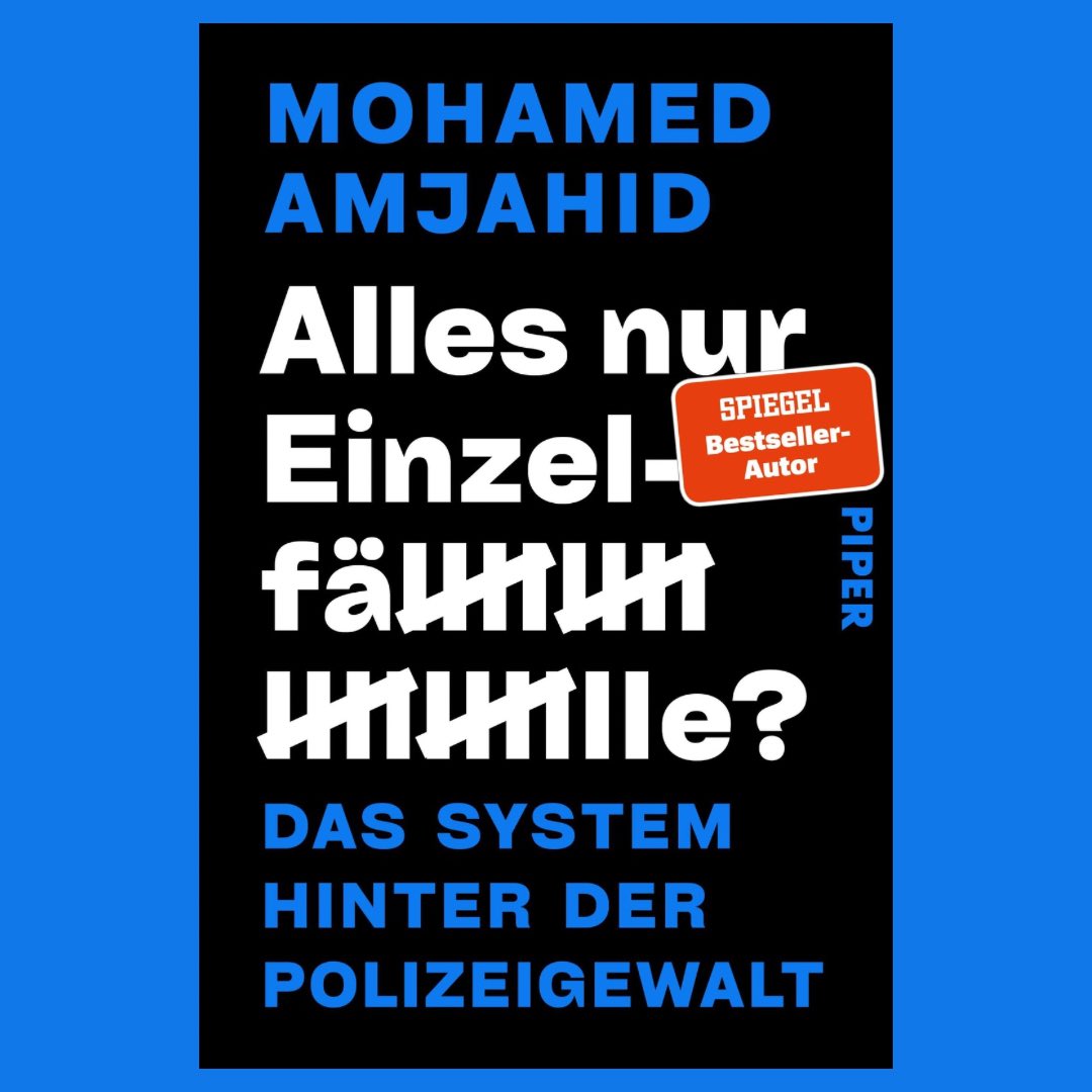 Da ist es, mein neues Buch @piperverlag: Alles nur Einzelfälle? Das System hinter der Polizeigewalt piper.de/buecher/alles-…