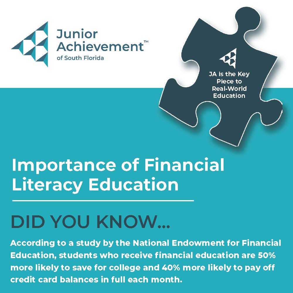 FinLit isn't just about numbers; it's about empowering our youth to make informed decisions that shape their futures! From budgeting basics to understanding investments, JA equips students with the knowledge and skills they need to thrive in today's financial landscape.