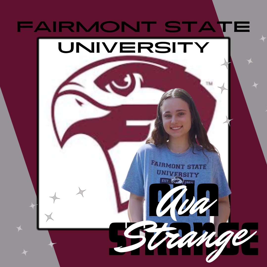 Congratulations to Ava Strange for deciding on Fairmont State University to continue her academic and athletic future.