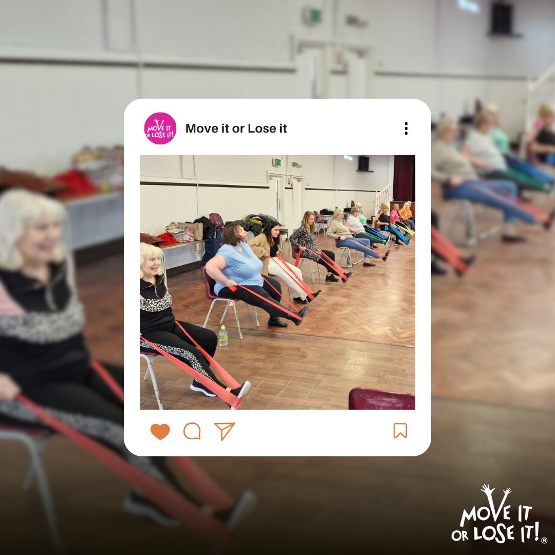 To maintain or build muscle mass, improve balance, coordination, & reduce joint pain, it's vital to include #strengthtraining in your exercise routine. Let us show you how at your local #MoveitorLoseit class: 👇moveitorloseit.co.uk/exercise-class…