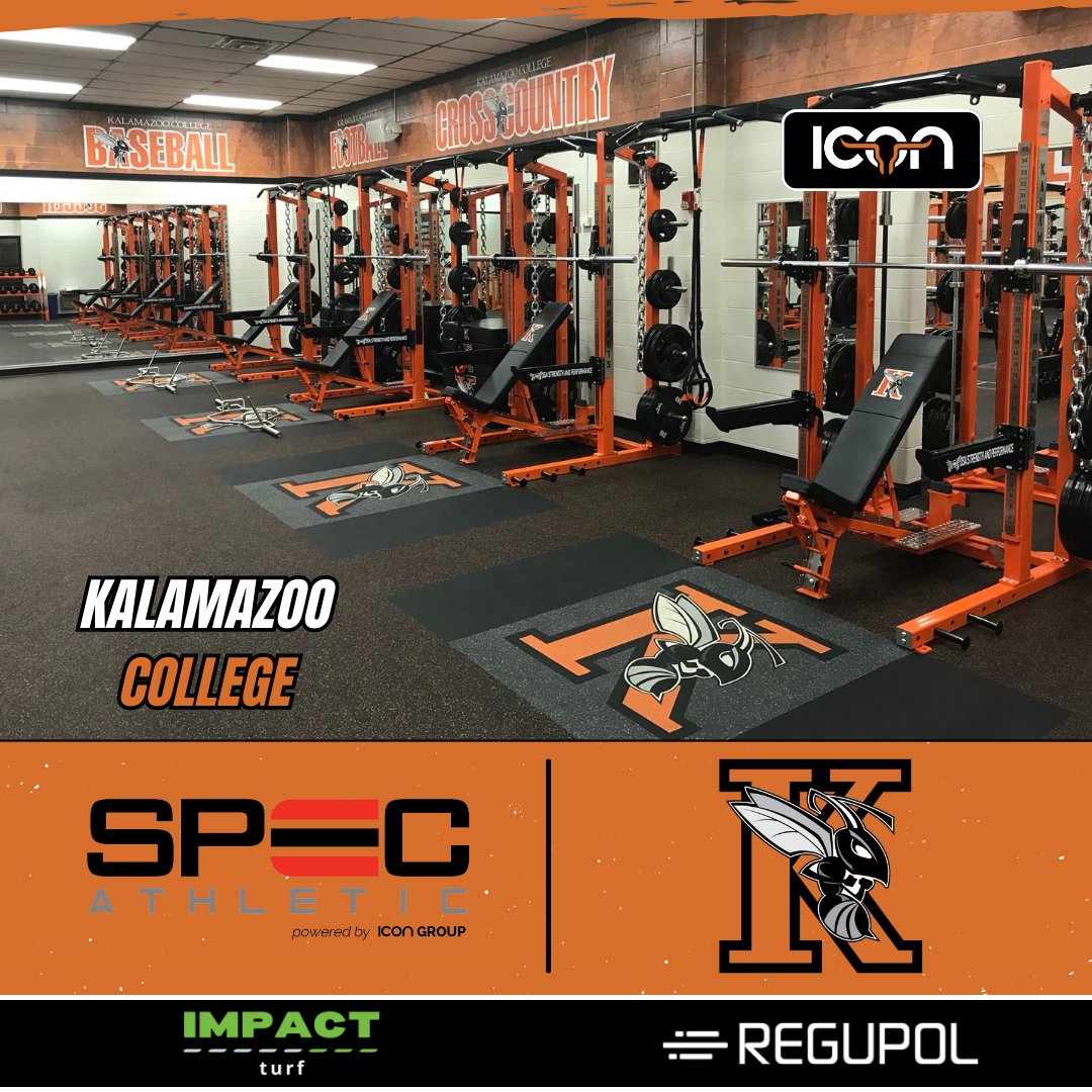 The Kalamazoo Hornets can easily change exercises with @RegupolAmerica #AktivProRoll rubber and #IMPACTTurf in The Anderson Athletic Center 🔥

Looking for sports flooring installation? Find your local sales rep for more info: team-icon.com/#find-a-sales-…

#WeBuildICONs #IconicRooms