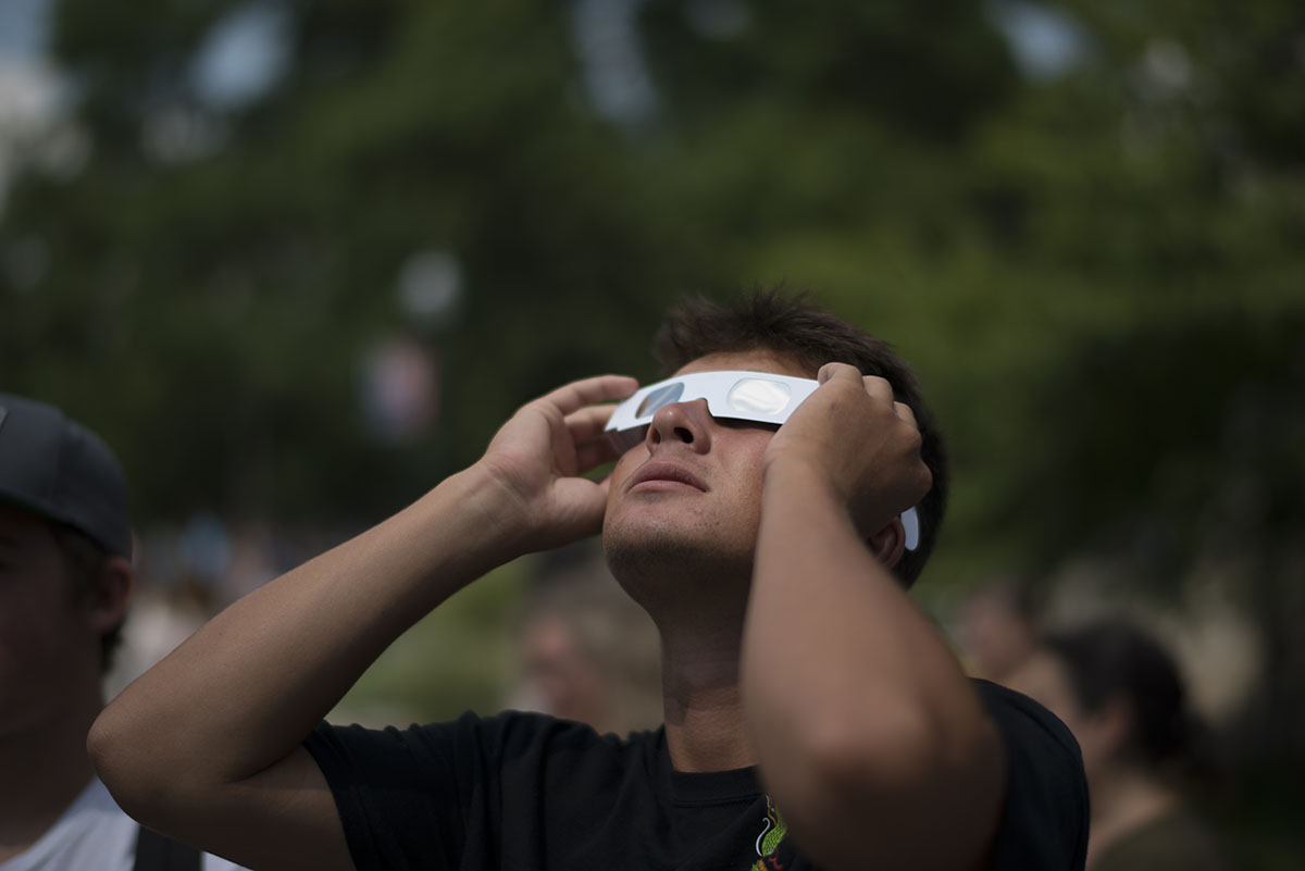 Planning on viewing the solar eclipse on April 8? Keep yourself and those around you safe by following these tips: 1. Wear eclipse glasses or make a solar eclipse viewer. Don’t stare directly at the sun without protective gear. 2. Put on protective sun gear 3. Don’t walk on