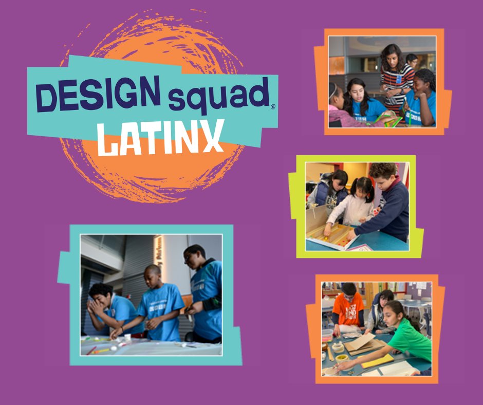 Come and learn all about @DesignSquad Latinx, an exciting bilingual initiative that engages kids ages 10-13 in the engineering design process in upcoming webinar! Register now to join us on April 10 @ 2PM ET. afterschoolalliance.org/webinars.cfm?I…