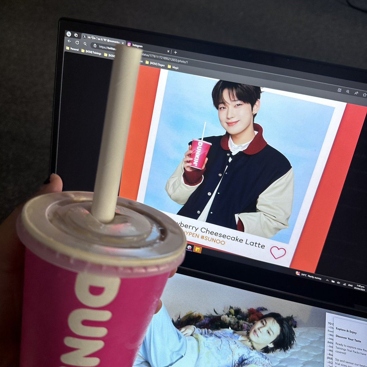 @dunkinph I’m only gonna ever want a COFFEE DATE with #Sunoo of #Enhypen 😌